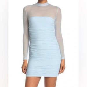 Love by Design Light Blue Cocktail Dress Size S